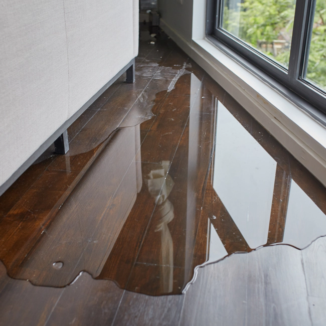 water living room leak canton ga